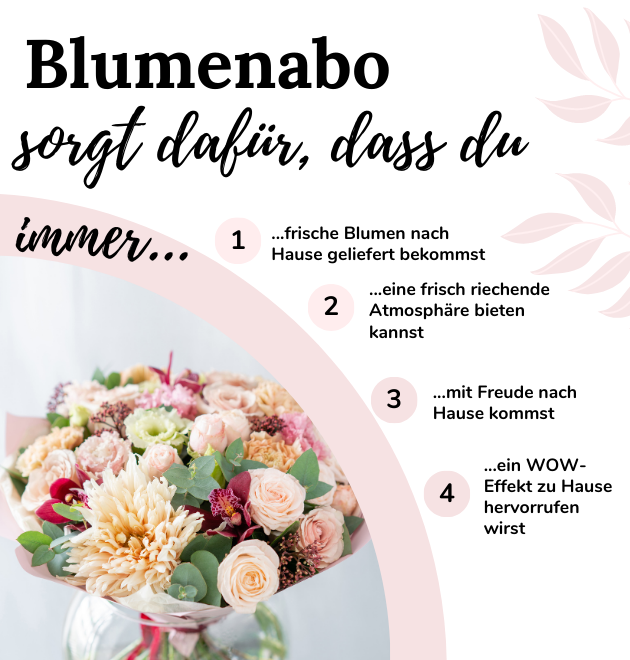 Blumenabo - Lieferung Freitag